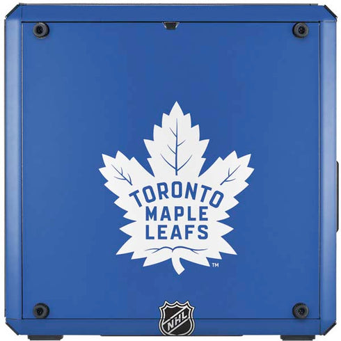NHL Toronto Maple Leafs Color Pop Cooler Master MasterBox Q300L Mini Tower Skin