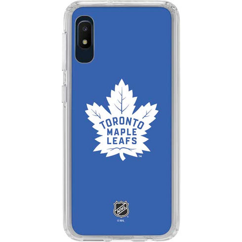 NHL Toronto Maple Leafs Color Pop Galaxy A10e Clear Case