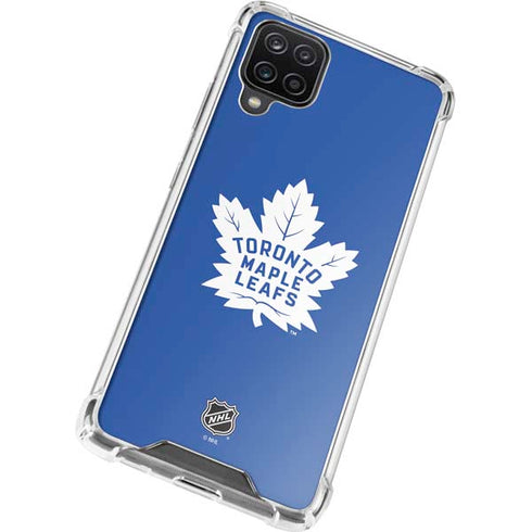 NHL Toronto Maple Leafs Color Pop Galaxy A12 Clear Case