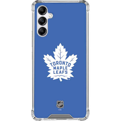 NHL Toronto Maple Leafs Color Pop Galaxy A14 5G Clear Case