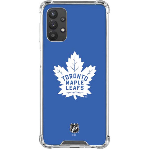 NHL Toronto Maple Leafs Color Pop Galaxy A32 5G Clear Case