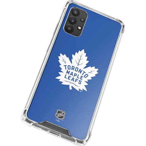 NHL Toronto Maple Leafs Color Pop Galaxy A32 5G Clear Case