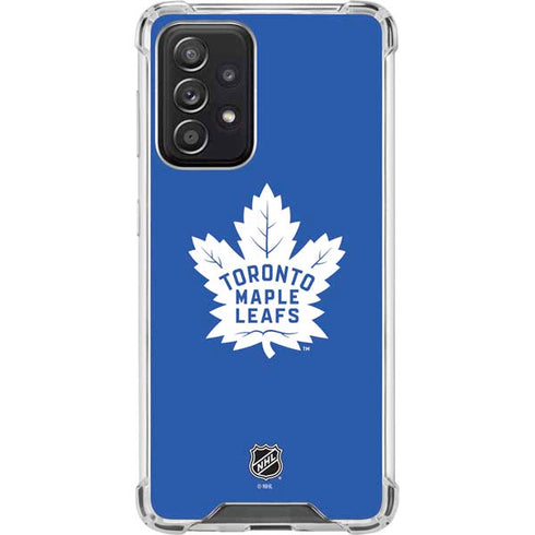 NHL Toronto Maple Leafs Color Pop Galaxy A52 5G Clear Case