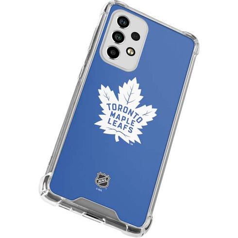 NHL Toronto Maple Leafs Color Pop Galaxy A53 5G Clear Case