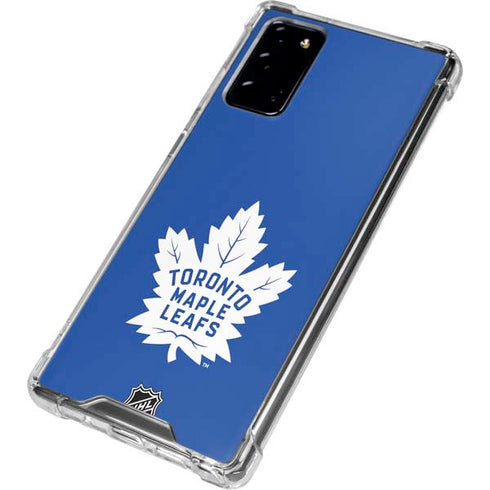 NHL Toronto Maple Leafs Color Pop Galaxy Note20 5G Clear Case