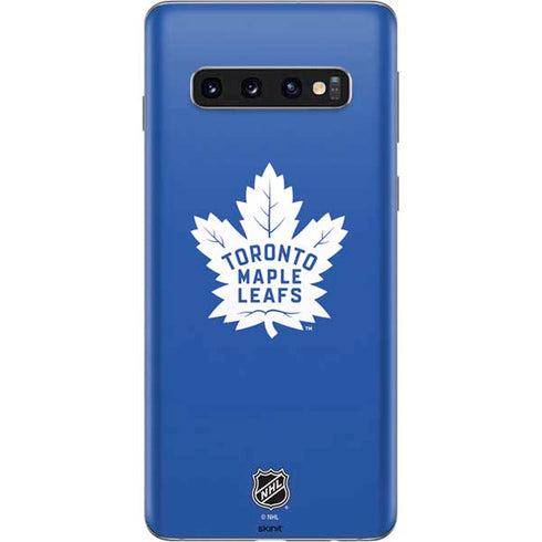 NHL Toronto Maple Leafs Color Pop Galaxy S10 Skin
