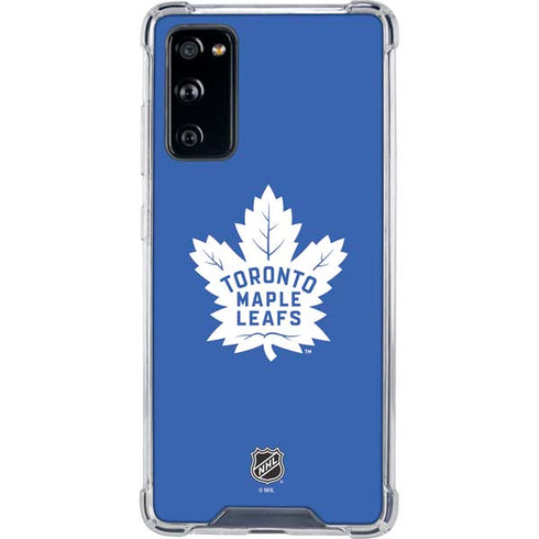 NHL Toronto Maple Leafs Color Pop Galaxy S20 FE Clear Case