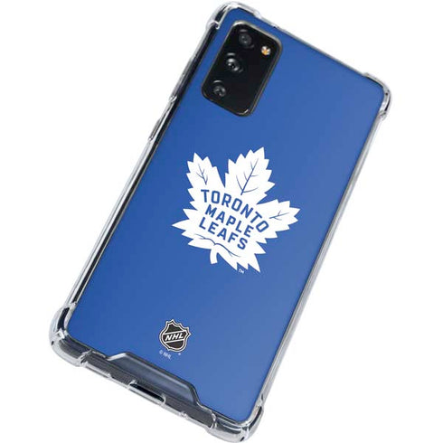 NHL Toronto Maple Leafs Color Pop Galaxy S20 FE Clear Case