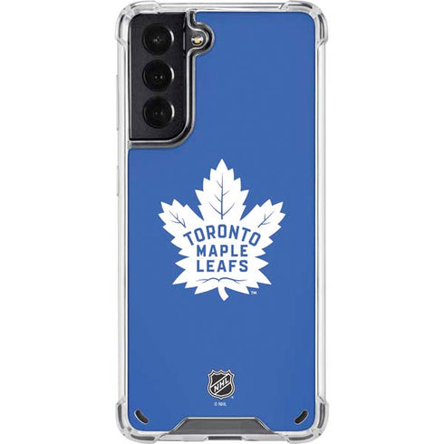 NHL Toronto Maple Leafs Color Pop Galaxy S21 5G Clear Case