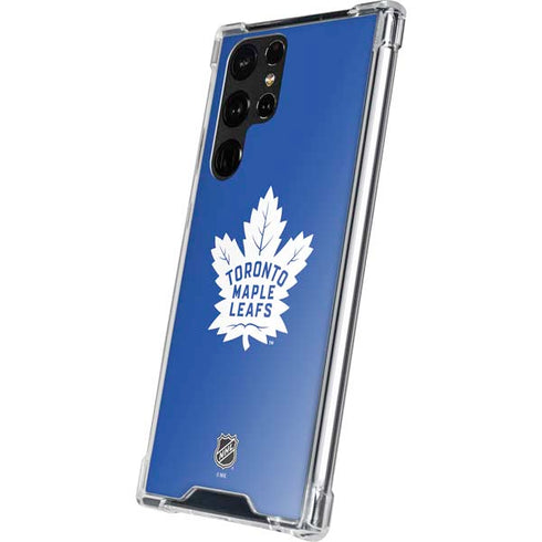 NHL Toronto Maple Leafs Color Pop Galaxy S22 Ultra Clear Case