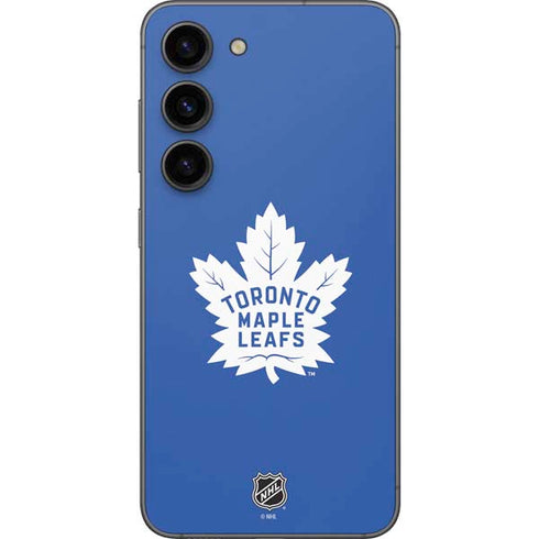 NHL Toronto Maple Leafs Color Pop Galaxy S23 Skin