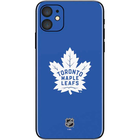 NHL Toronto Maple Leafs Color Pop iPhone 11 Skin