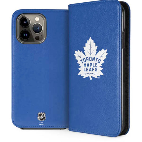 NHL Toronto Maple Leafs Color Pop iPhone 13 Pro Max Folio Case