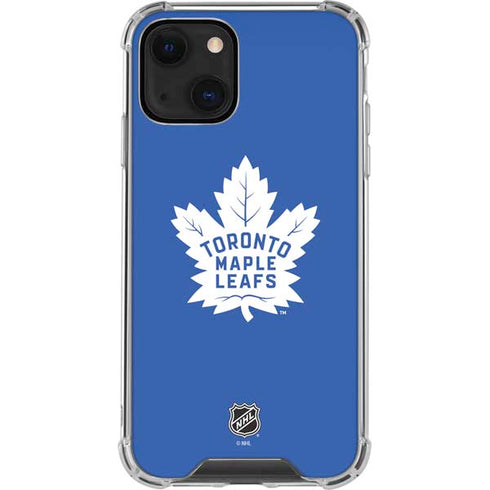 NHL Toronto Maple Leafs Color Pop iPhone 14 Plus Clear Case