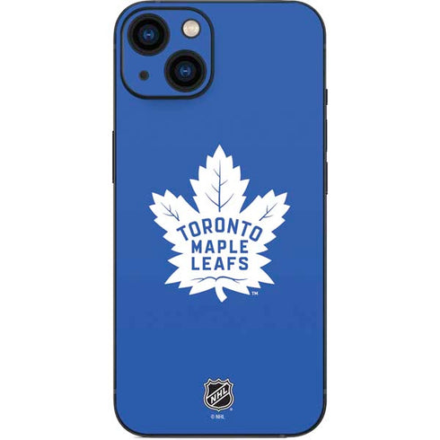 NHL Toronto Maple Leafs Color Pop iPhone 15 Plus Skin