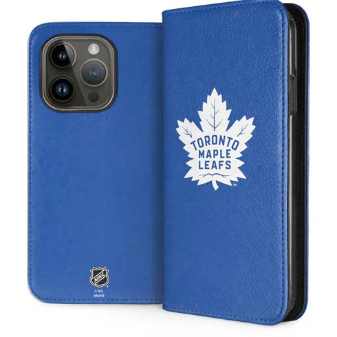 NHL Toronto Maple Leafs Color Pop iPhone 15 Pro Folio Case