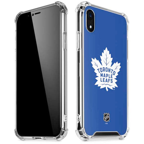 NHL Toronto Maple Leafs Color Pop iPhone XR Clear Case