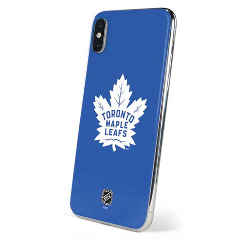NHL Toronto Maple Leafs Color Pop iPhone XS Skin