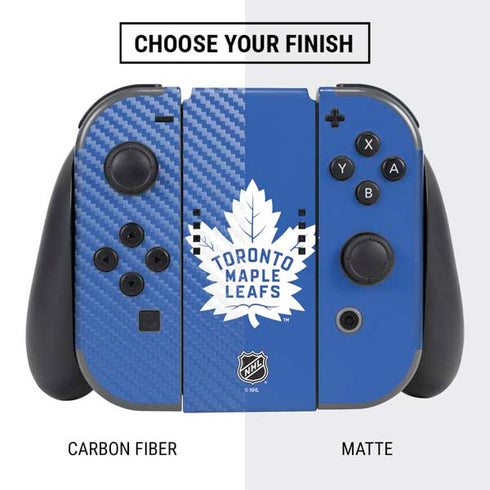 NHL Toronto Maple Leafs Color Pop Nintendo Switch Bundle Skin