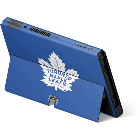 NHL Toronto Maple Leafs Color Pop Nintendo Switch OLED (2021) Skin