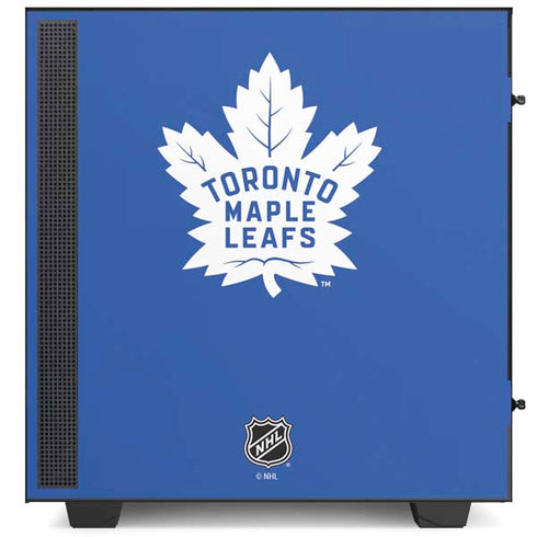 NHL Toronto Maple Leafs Color Pop NZXT H510 Compact ATX Mid-Tower Case Skin