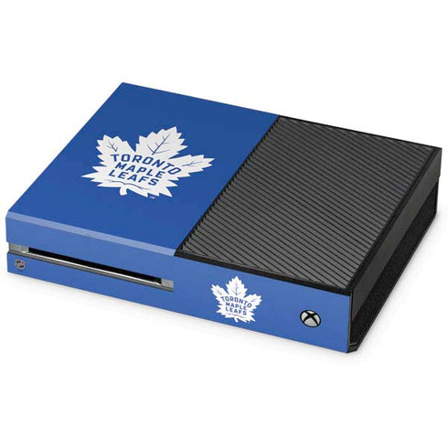 NHL Toronto Maple Leafs Color Pop Xbox One Console Skin