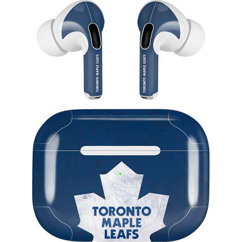 NHL Toronto Maple Leafs Distressed AirPods Pro 2nd Gen Skin