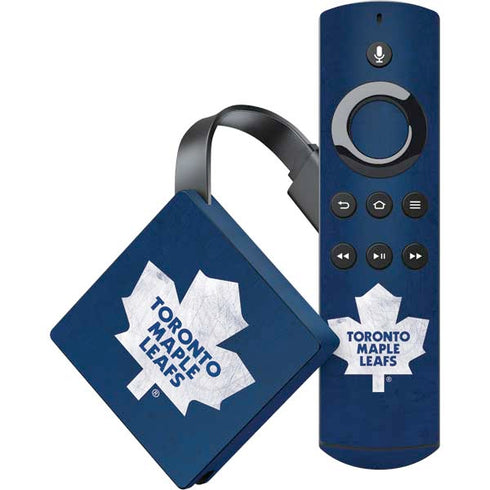 NHL Toronto Maple Leafs Distressed Amazon Fire TV Skin