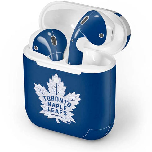 NHL Toronto Maple Leafs Distressed Apple AirPods 2 Skin