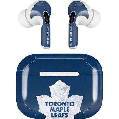 NHL Toronto Maple Leafs Distressed Apple AirPods Pro Skin