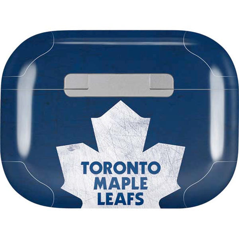 NHL Toronto Maple Leafs Distressed Apple AirPods Pro Skin