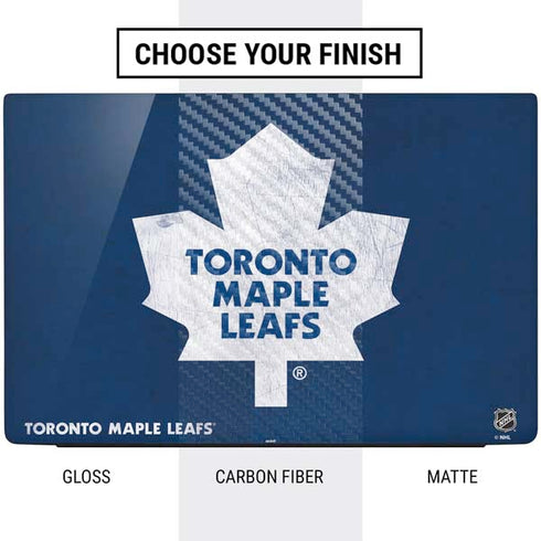 NHL Toronto Maple Leafs Distressed Dell Vostro Skin