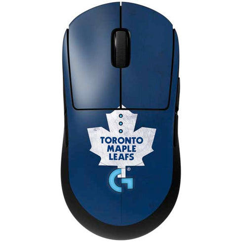 NHL Toronto Maple Leafs Distressed G Pro Wireless Gaming Mouse Skin