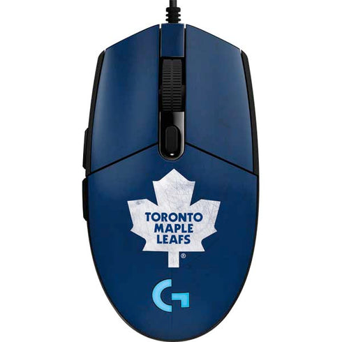 NHL Toronto Maple Leafs Distressed G203 Prodigy RGB Wired Gaming Mouse Skin
