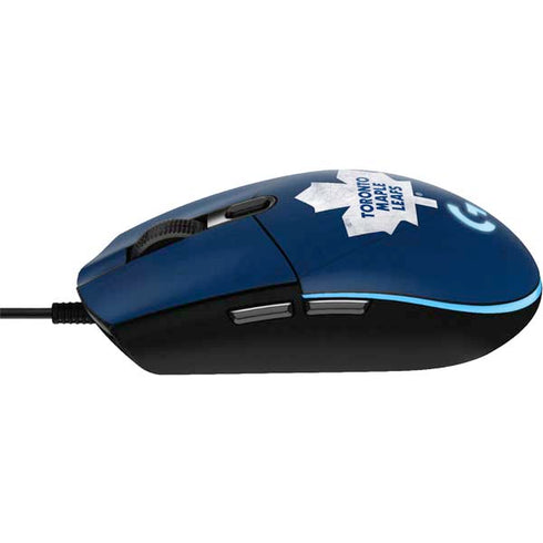 NHL Toronto Maple Leafs Distressed G203 Prodigy RGB Wired Gaming Mouse Skin