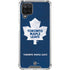 NHL Toronto Maple Leafs Distressed Galaxy A12 Clear Case