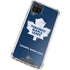 NHL Toronto Maple Leafs Distressed Galaxy A12 Clear Case