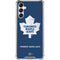 NHL Toronto Maple Leafs Distressed Galaxy A14 5G Clear Case