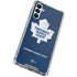 NHL Toronto Maple Leafs Distressed Galaxy A14 5G Clear Case