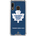 NHL Toronto Maple Leafs Distressed Galaxy A30 Clear Case