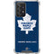 NHL Toronto Maple Leafs Distressed Galaxy A52 5G Clear Case