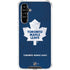 NHL Toronto Maple Leafs Distressed Galaxy A54 5G Clear Case