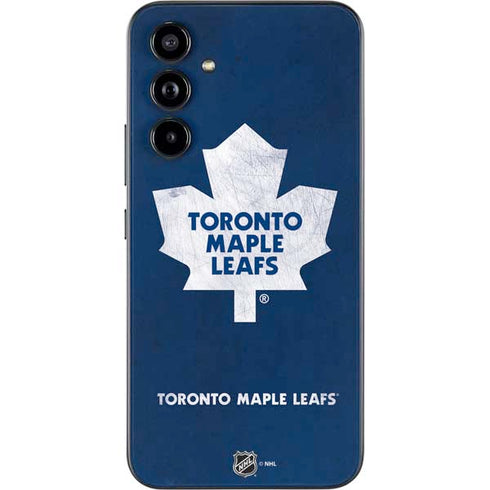 NHL Toronto Maple Leafs Distressed Galaxy A54 5G Skin