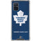 NHL Toronto Maple Leafs Distressed Galaxy A71 5G Clear Case