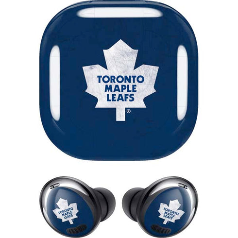 NHL Toronto Maple Leafs Distressed Galaxy Buds Pro Skin