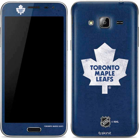 NHL Toronto Maple Leafs Distressed Galaxy J3 Skin