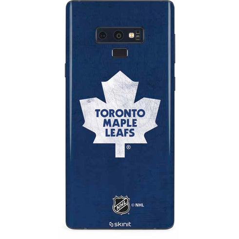 NHL Toronto Maple Leafs Distressed Galaxy Note 9 Skin