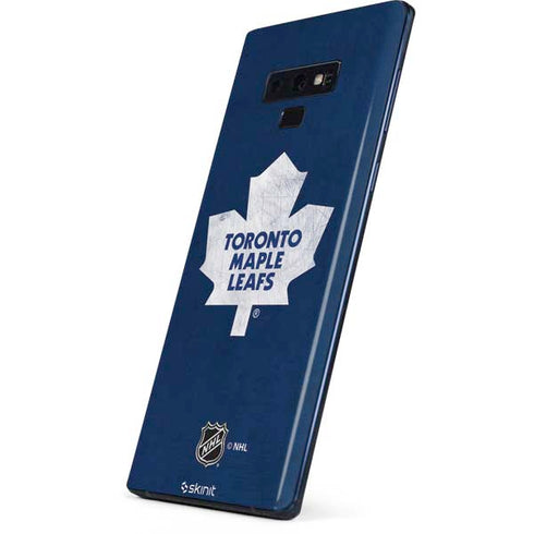 NHL Toronto Maple Leafs Distressed Galaxy Note 9 Skin