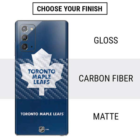NHL Toronto Maple Leafs Distressed Galaxy Note20 5G Skin