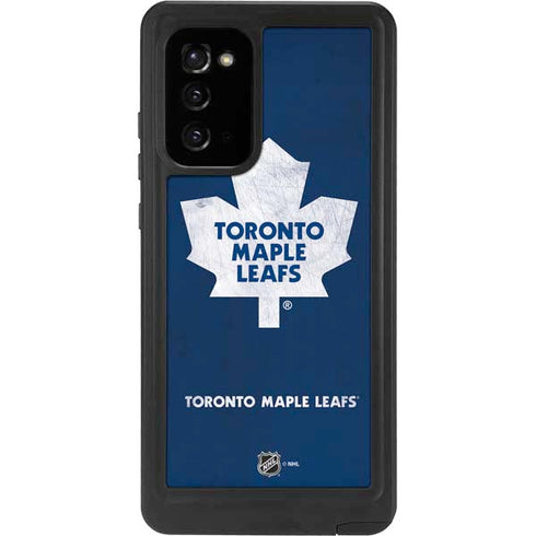 NHL Toronto Maple Leafs Distressed Galaxy Note20 5G Waterproof Case